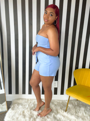 
            
                Load image into Gallery viewer, Summer Breeze Romper - Sky Blue
            
        
