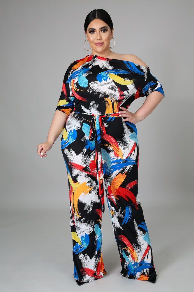 Abstract Thoughts Jumpsuit